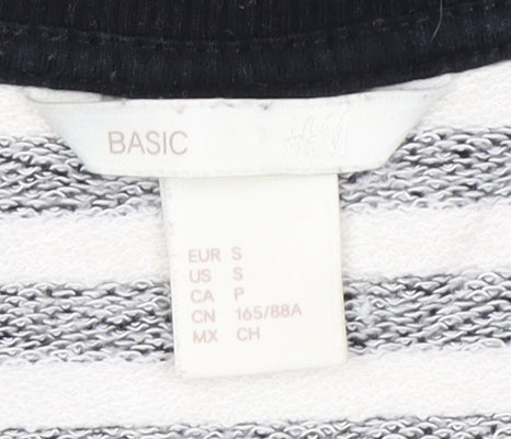 Womens UK Size S H&M Multicoloured Basic T-Shirt