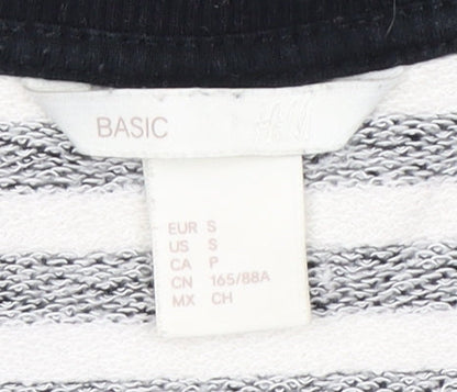 Womens UK Size S H&M Multicoloured Basic T-Shirt