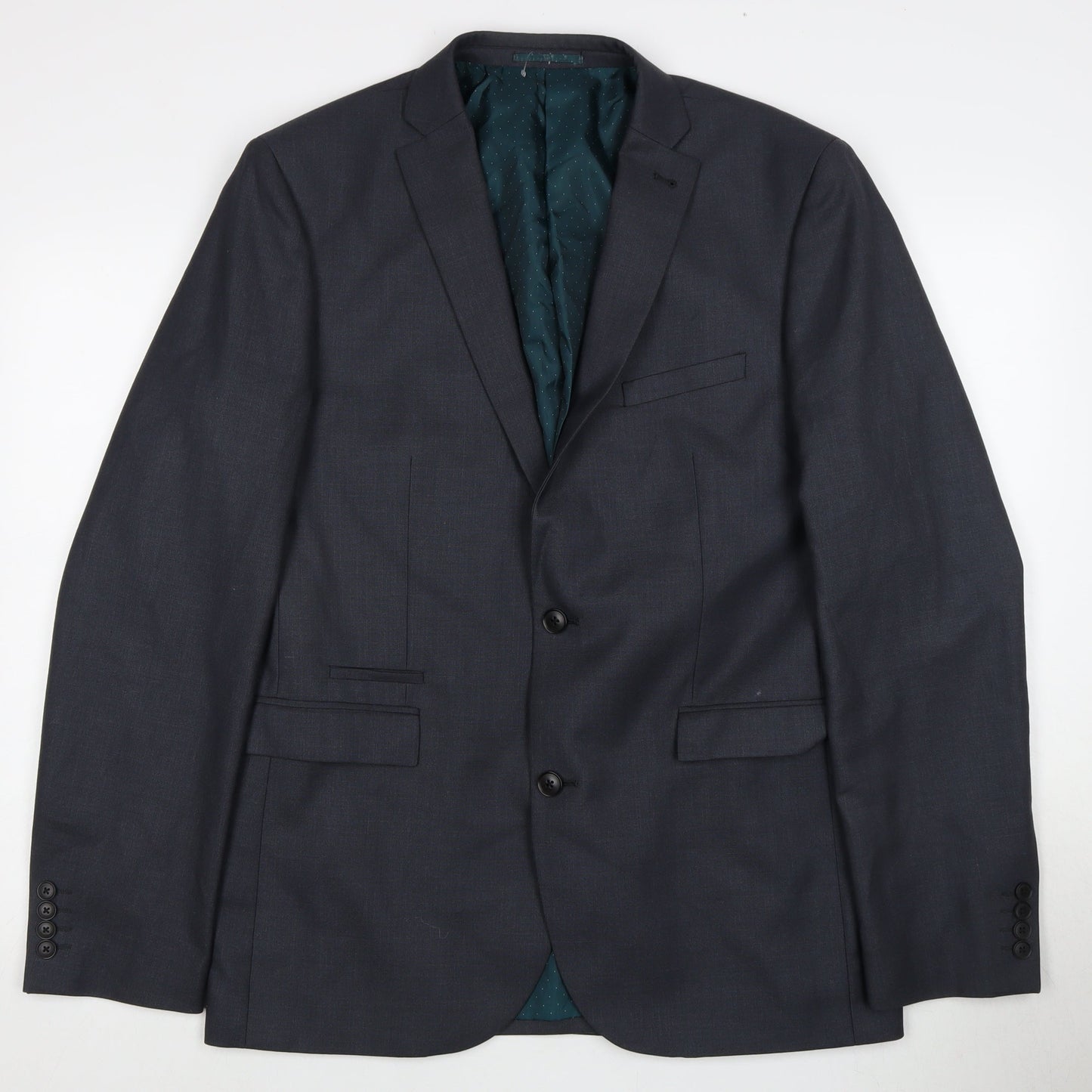 Mens UK Size 42 NEXT Regular Black Suit Jacket