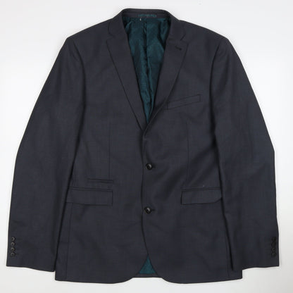 Mens UK Size 42 NEXT Regular Black Suit Jacket
