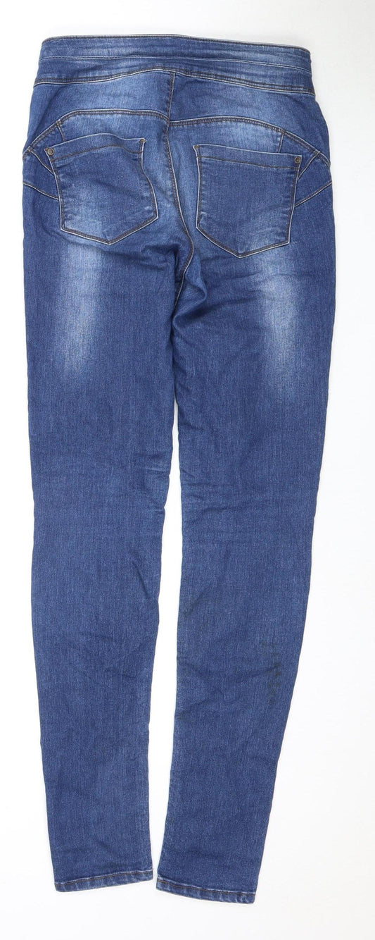 Denim Co. Women's Blue Skinny Jeans Size 10