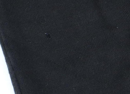 Marks and Spencer Men's Black Long Sleeve Polo Shirt L