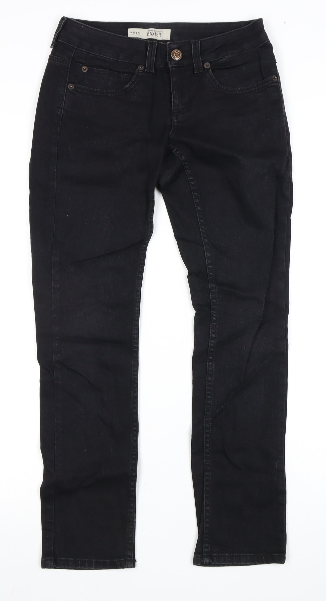 Topshop Black Skinny Jeans for Women in Size 4