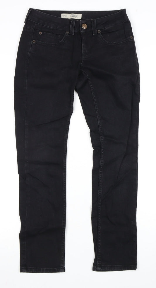 Topshop Black Skinny Jeans for Women in Size 4