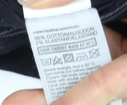 Topshop Black Skinny Jeans for Women in Size 4