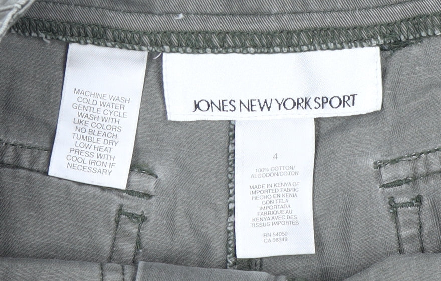 Jones New York Sport Women's Green Cargo Shorts, Size 4