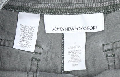 Jones New York Sport Women's Green Cargo Shorts, Size 4