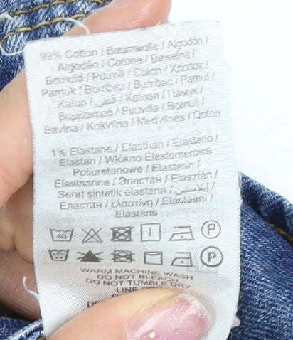 Jack & Jones Men's Blue Straight Jeans Size 34