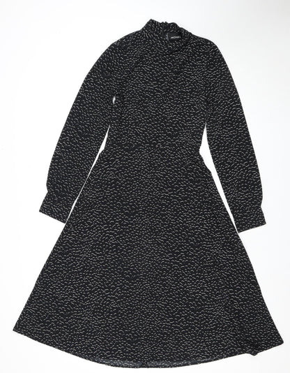Monki Women's Black Long Sleeve Dress Size 4