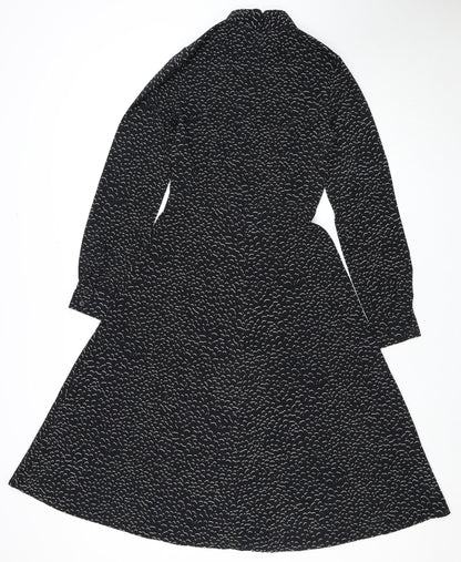 Monki Women's Black Long Sleeve Dress Size 4