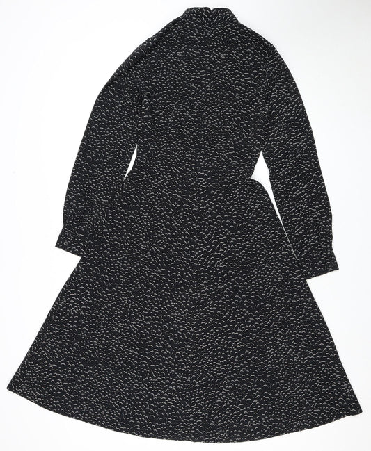 Monki Women's Black Long Sleeve Dress Size 4