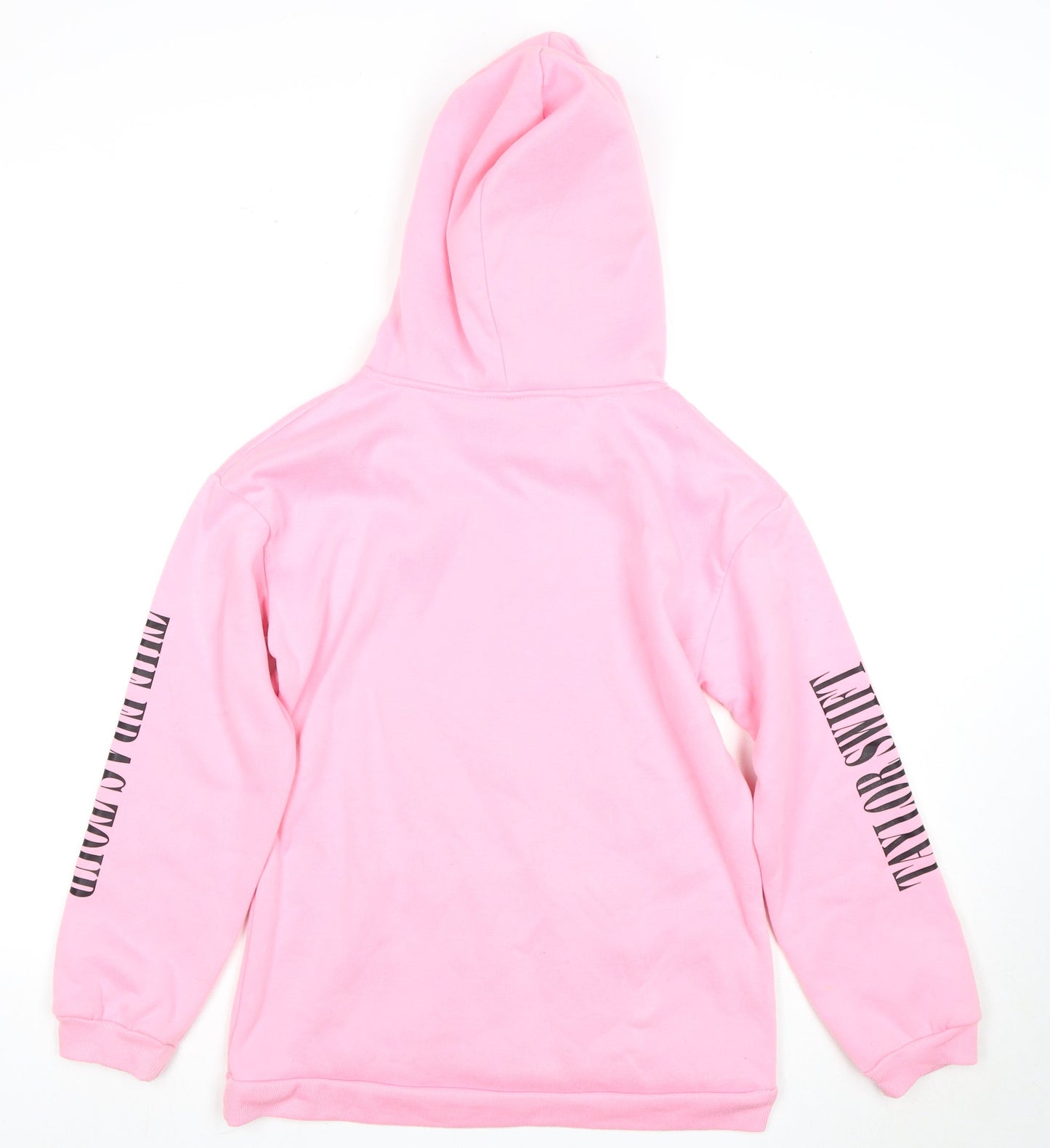 Taylor Swift Girls Pink Pullover Hoodie, 11-12 years, Music Theme