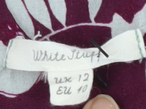 Womens UK Size 12 White Stuff Purple  Blouse