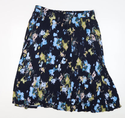 Eastex Women's Multicoloured A-Line Skirt Size 18