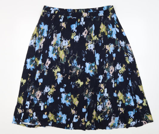 Eastex Women's Multicoloured A-Line Skirt Size 18