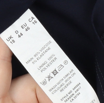 Eastex Women's Multicoloured A-Line Skirt Size 18