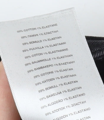 Ben Sherman Men's Black Slim Fit Jeans, Size 30