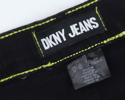 DKNY Men's Black Straight Jeans Size 32