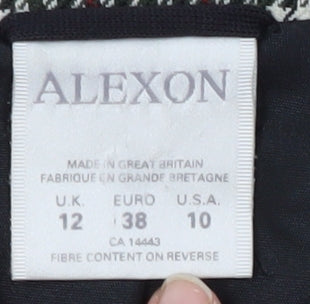 Womens UK Size 12 Alexon Regular Multicoloured Suit Jacket