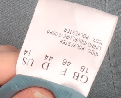 Jacques Vert Women's Blue Suit Jacket, Size 14, Lined