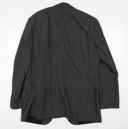 Mens UK Size 42 Feraud Regular Grey Suit Jacket