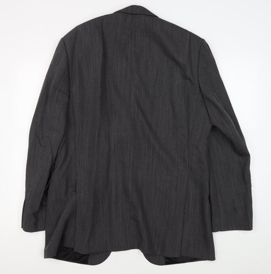Mens UK Size 42 Feraud Regular Grey Suit Jacket