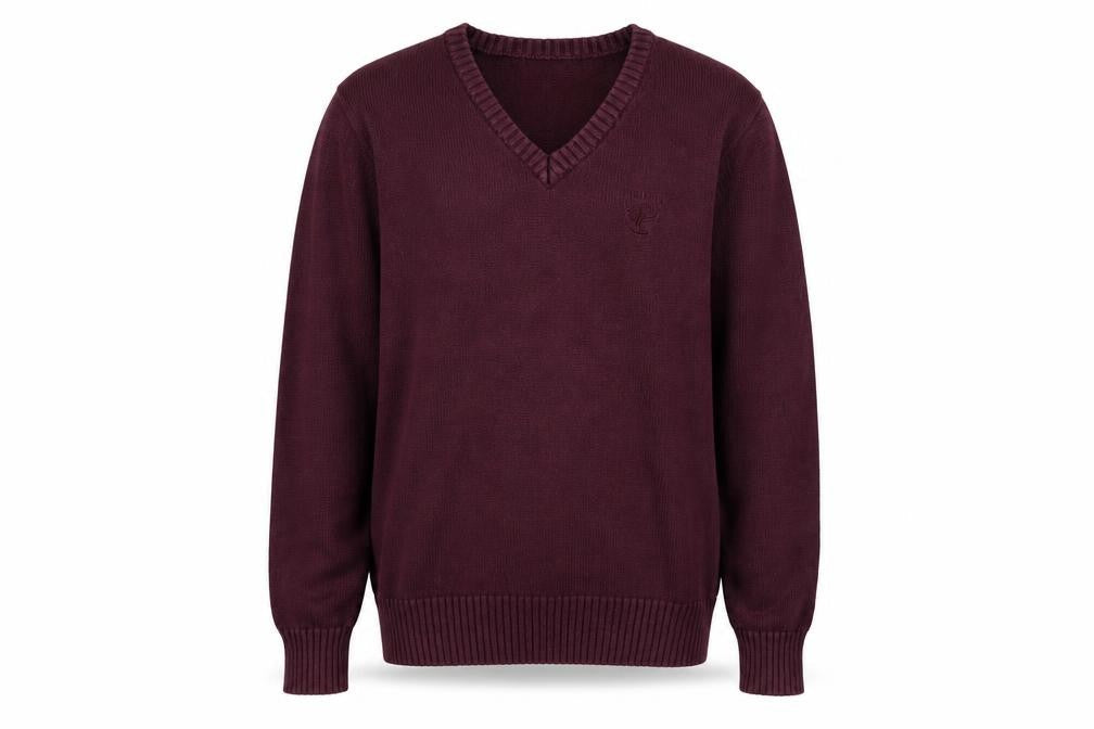 Mens UK Size S Firetrap Red Pullover Jumper