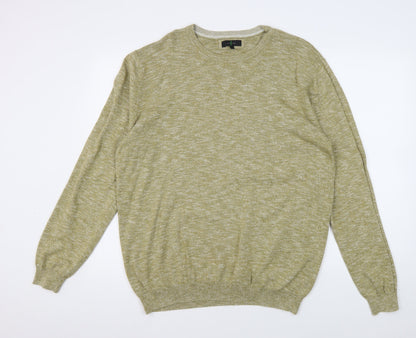 Jasper Conran Men's Green Pullover Jumper, Size L