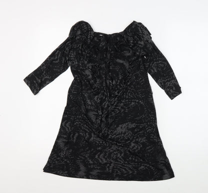 All Saints Women's Black Off Shoulder Dress XS