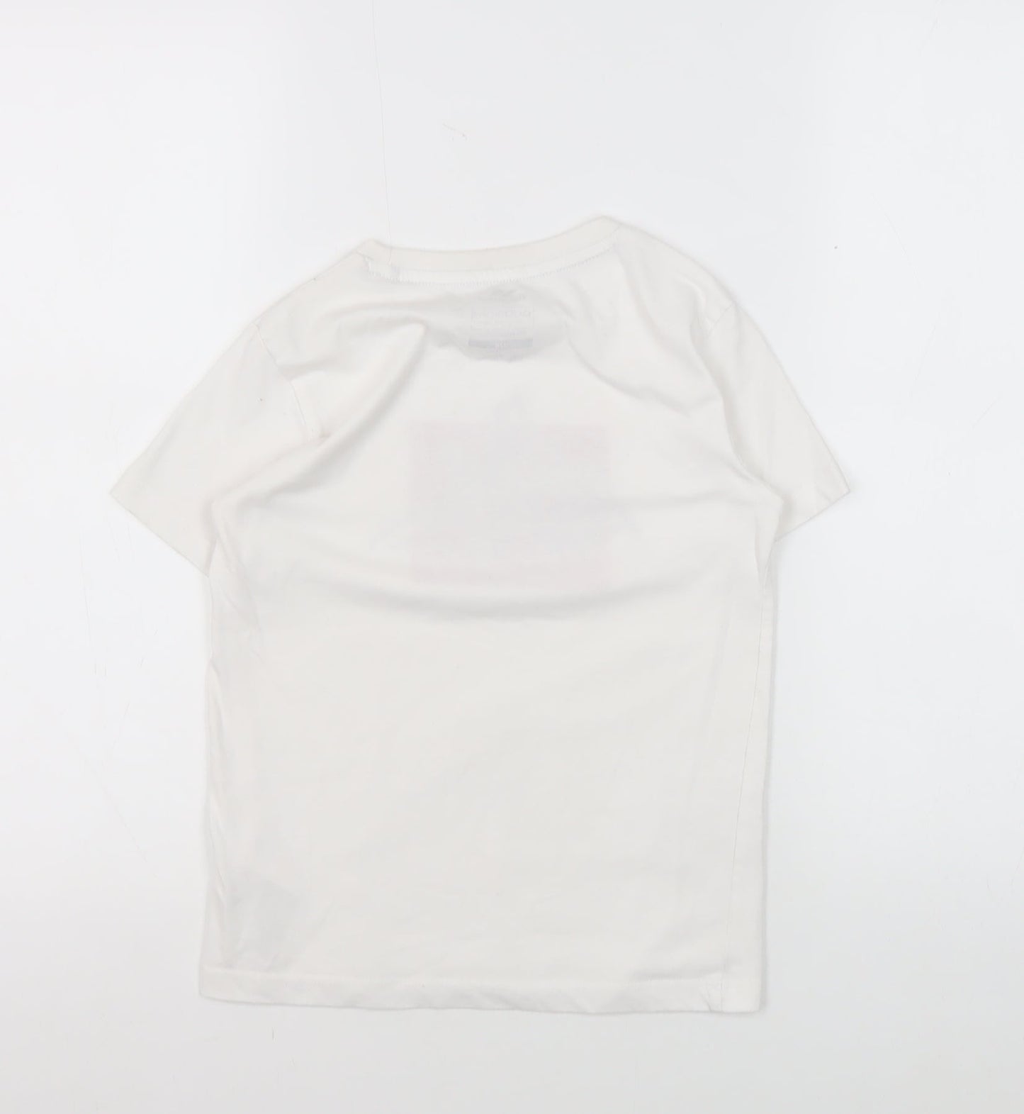 Trespass Boys White Graphic Print Quick Dry T-Shirt, Size 7-8 Years
