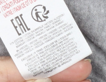 Tokyo Laundry Men's Grey Crew Neck T-Shirt Size S