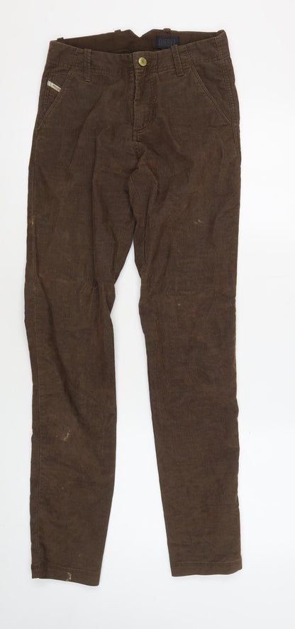 Diesel Men's Brown Trousers - Size 24