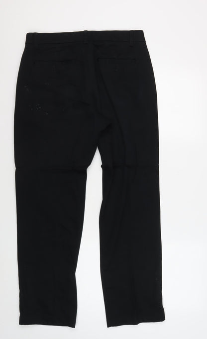 Van Heusen Men's Black Dress Pants Size 32 Regular Fit