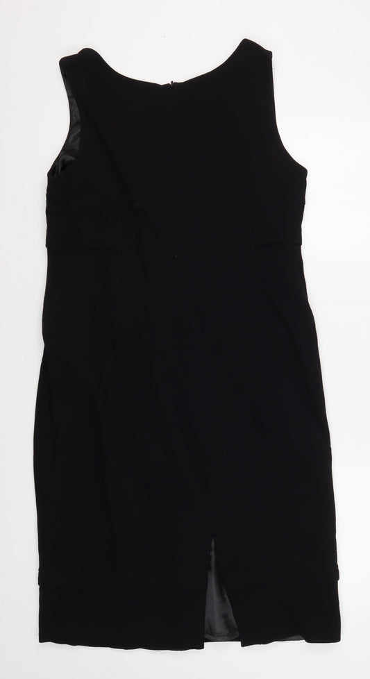 Windsmoor Women's Black Sheath Dress Size 10