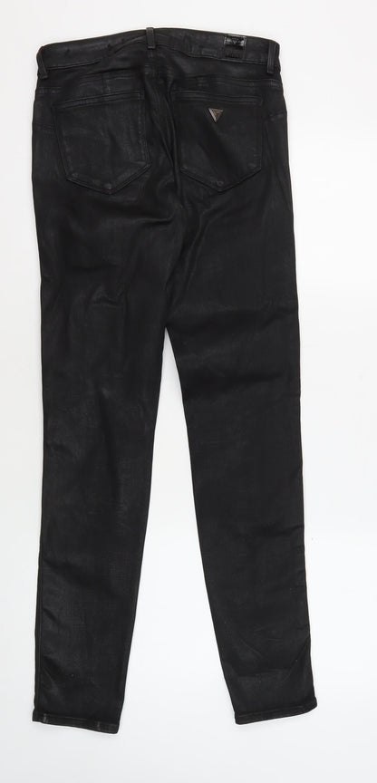 Guess Men's Black Skinny Denim Trousers, Size 32