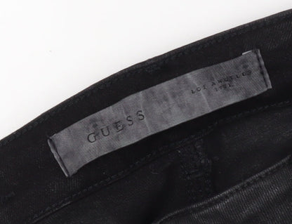 Guess Men's Black Skinny Denim Trousers, Size 32