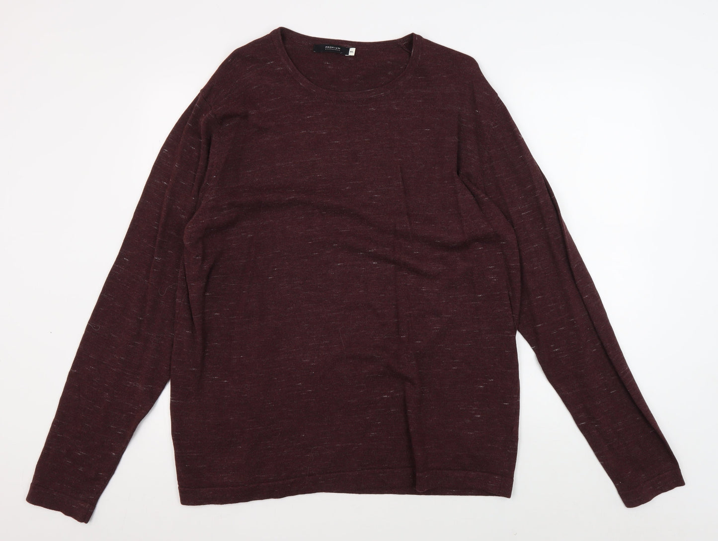 Jack & Jones Men's Purple Pullover XXL Long Sleeve Jumper