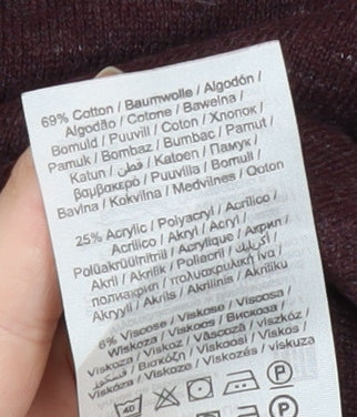 Jack & Jones Men's Purple Pullover XXL Long Sleeve Jumper