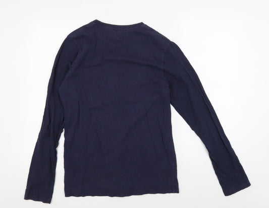 Adidas Unisex Blue XL Basketball T-Shirt