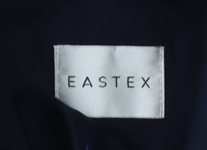 Eastex Women's Blue Trench Coat Size 18, Spring Classic