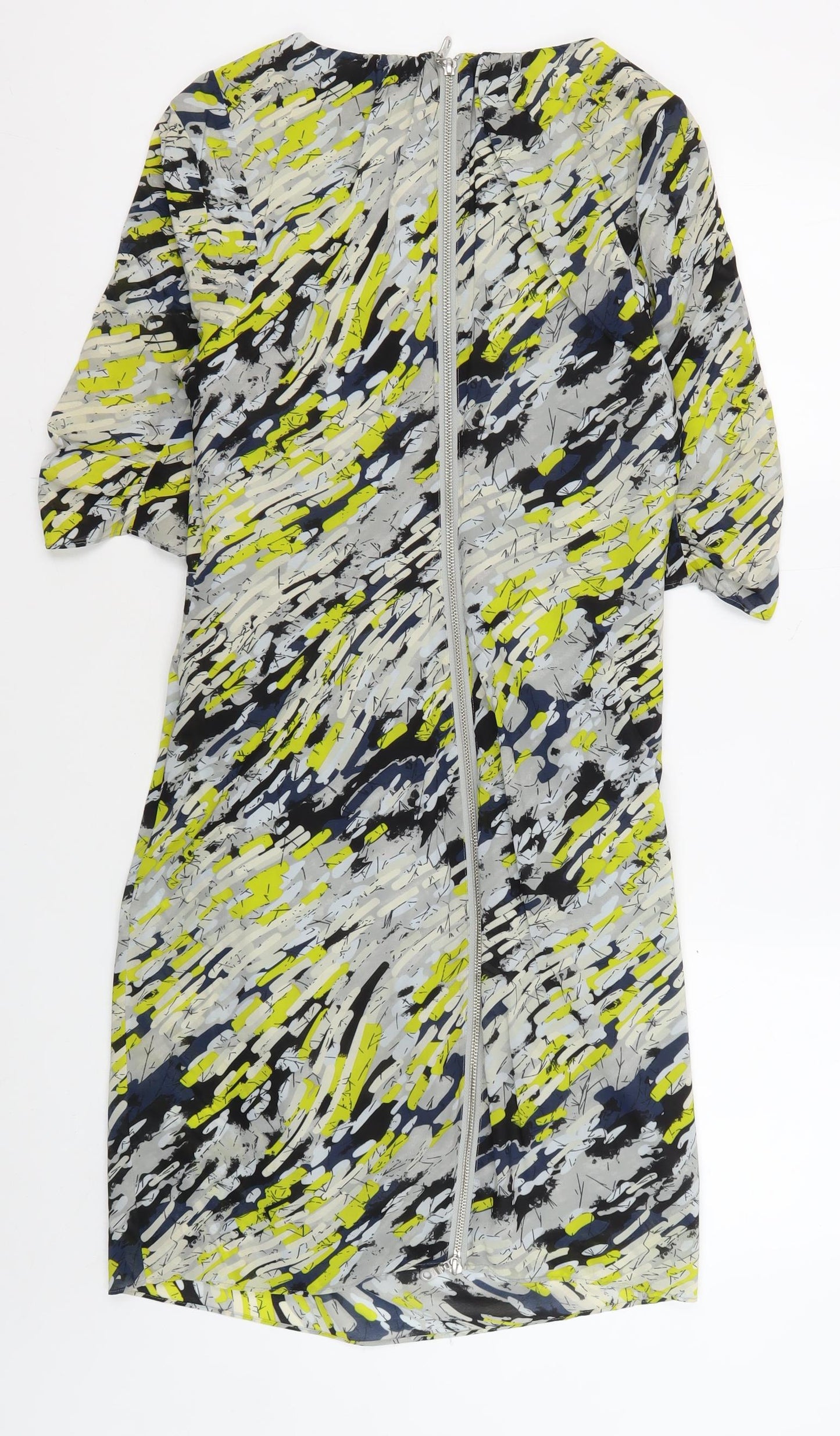 Whistles Women's Multicoloured Abstract Dress Size 12