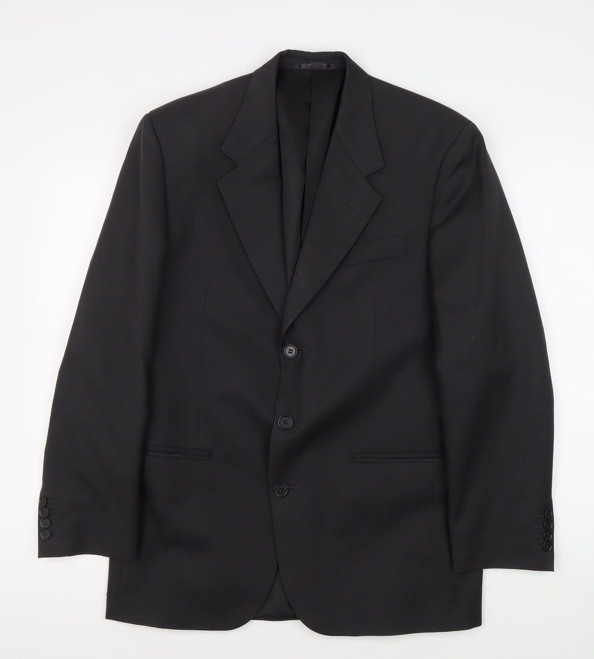 Mens UK Size 36 Van Heusen Regular Black Suit Jacket