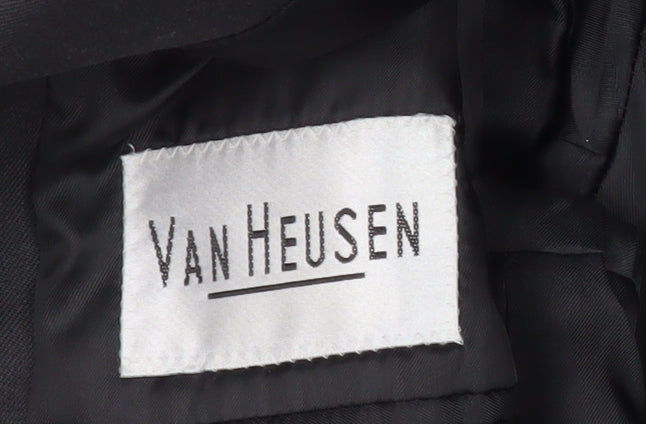 Mens UK Size 36 Van Heusen Regular Black Suit Jacket