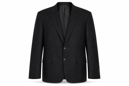 Mens UK Size 44 Jeff Banks Regular Black Suit Jacket