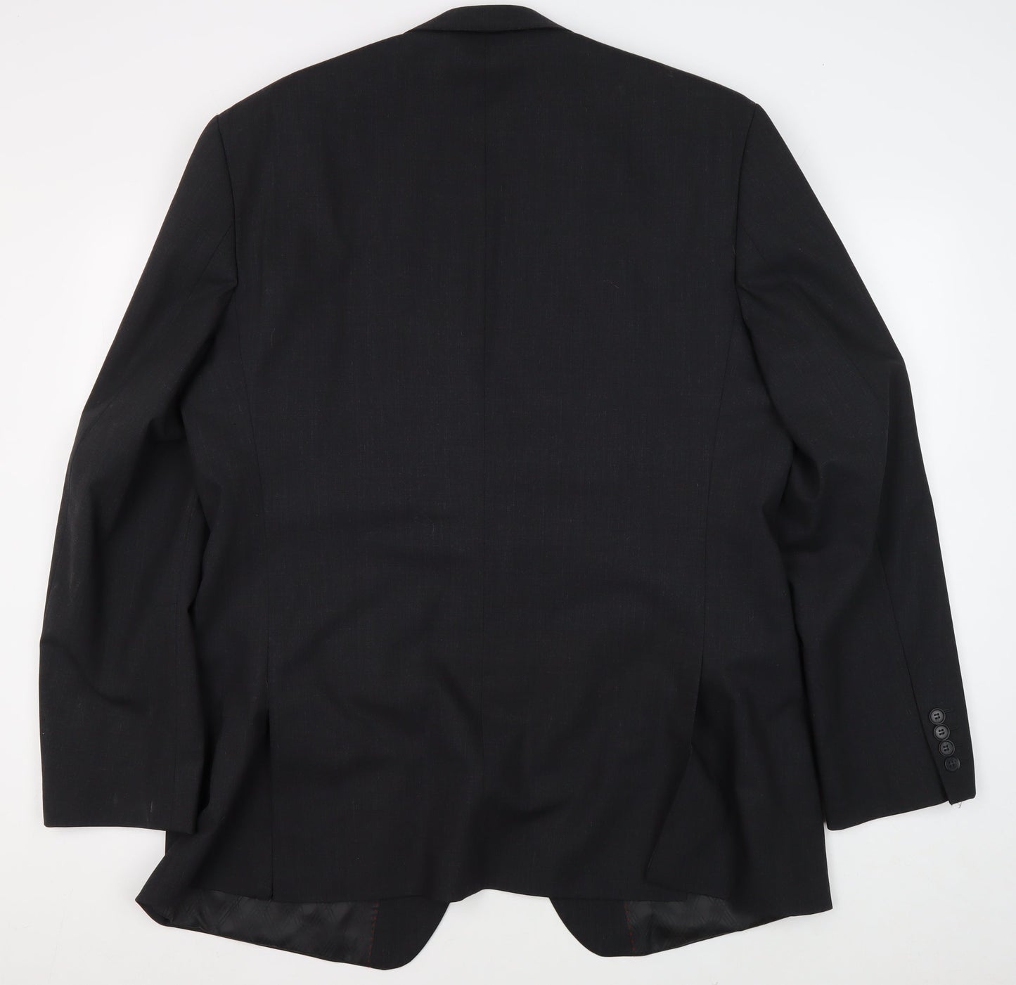 Mens UK Size 44 Jeff Banks Regular Black Suit Jacket
