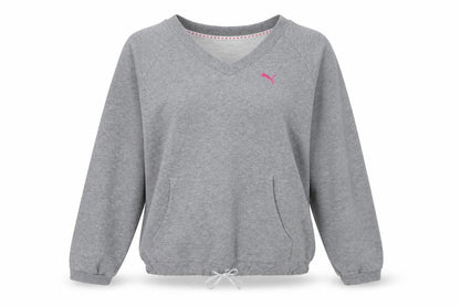 Womens UK Size 10 PUMA Grey Pullover Sweatshirt