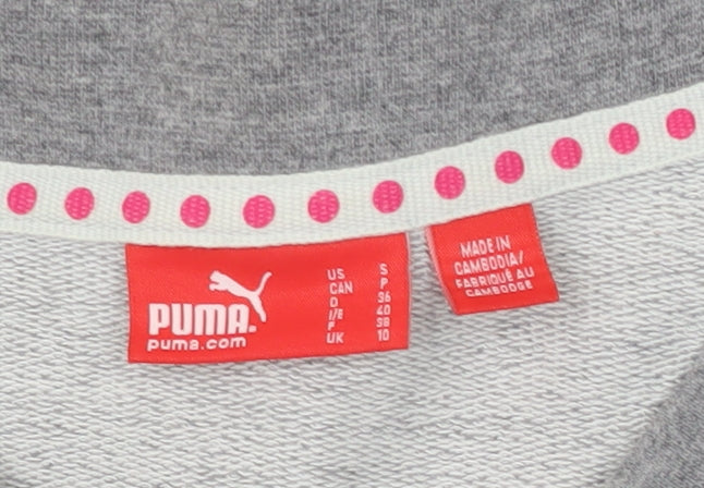 Puma Women's Grey Pullover Sweatshirt Size 10