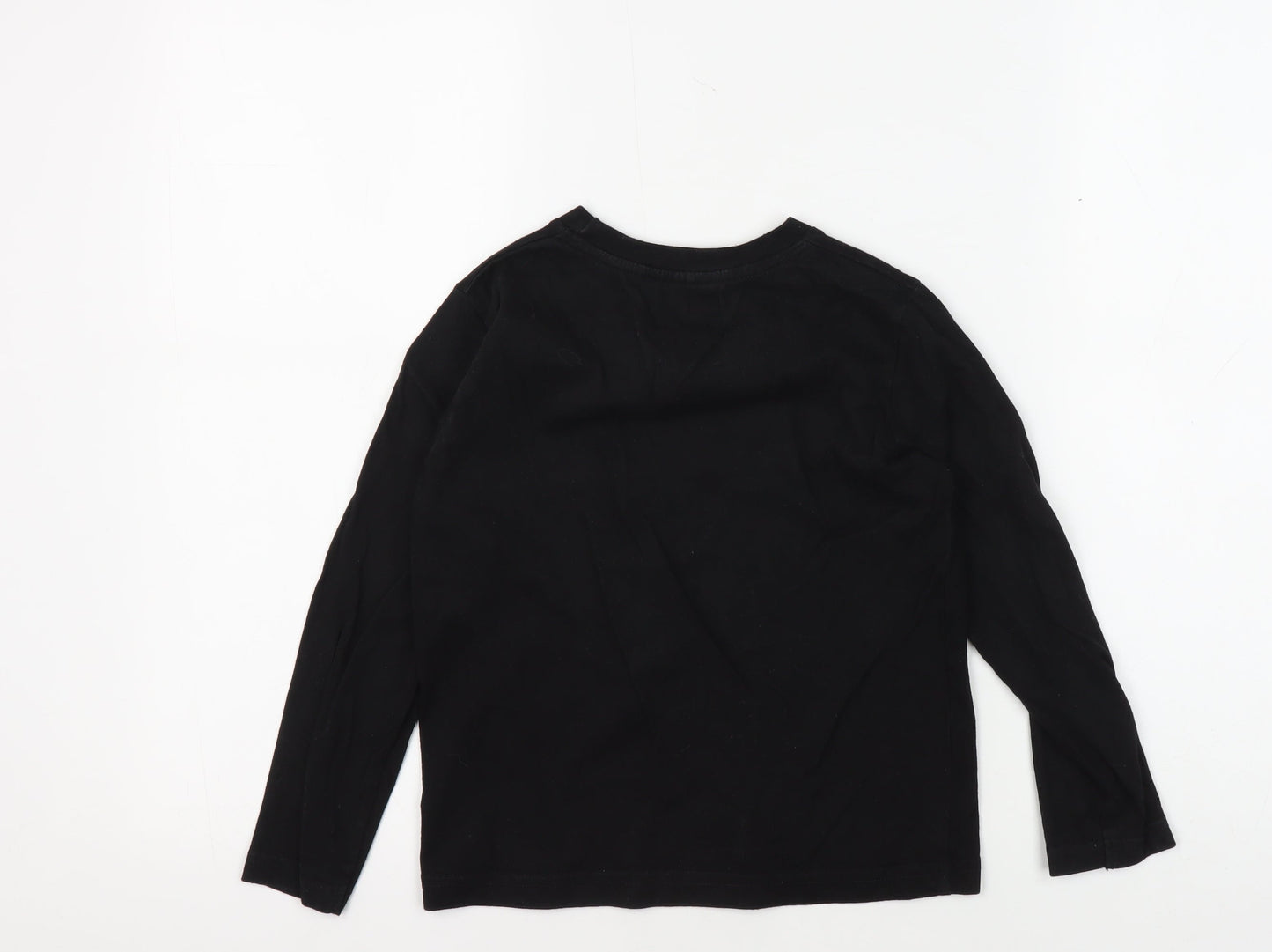Firetrap Girls Black Graphic Skull T-Shirt 5-6 Years