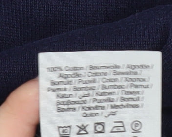 Jack & Jones Men's Blue Polo Shirt - Size L