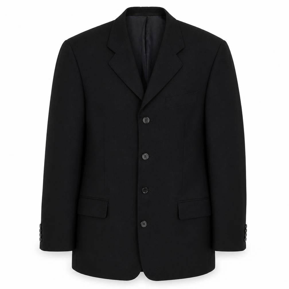 Mens UK Size 38 Daniel Hechter Regular Black Suit Jacket
